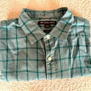 Original Michael Kors shirt. Green color. Size L